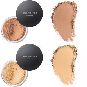 NEW Bare Minerals Original BUNDLE Light (08)
+ Medium Tan (18)